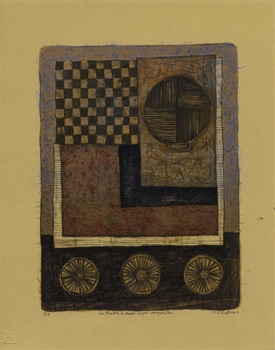 Les Amulets à Musée
Sippar Chequer Pan
Lithograph
335mm x 250mm 2011 Les Amulets à Musée
Sippar Chequer Pan
Lithograph
335mm x 250mm 2011
